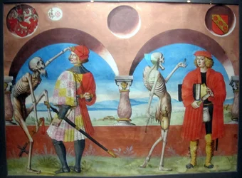 Kopie des verlorenen Totentanzes von M. Manuel vom Dominikanerfriedhof in Bern (1512-20)